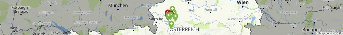 Kartenansicht für Apotheken-Notdienste in der Nähe von Attersee am Attersee (Vöcklabruck, Oberösterreich)